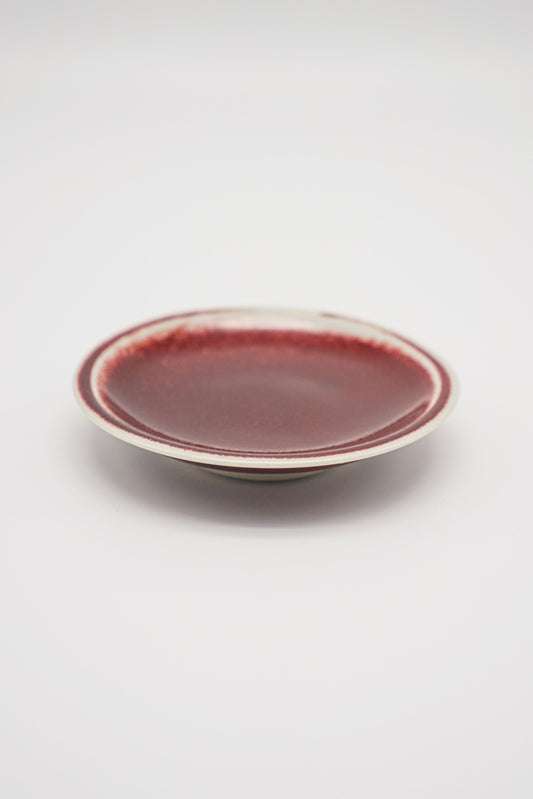 Small Dish in Cranberry