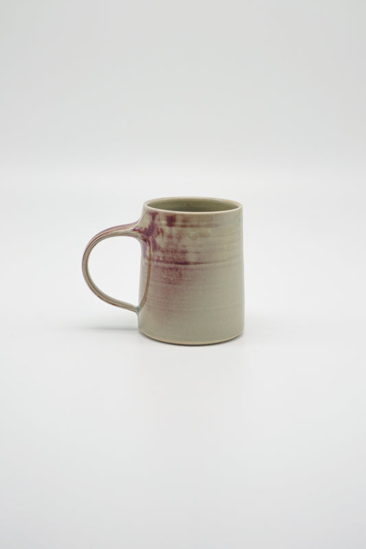 Straight Mug in Chun Blue with Blush