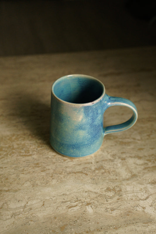 Straight Mug in Cerulean Blue