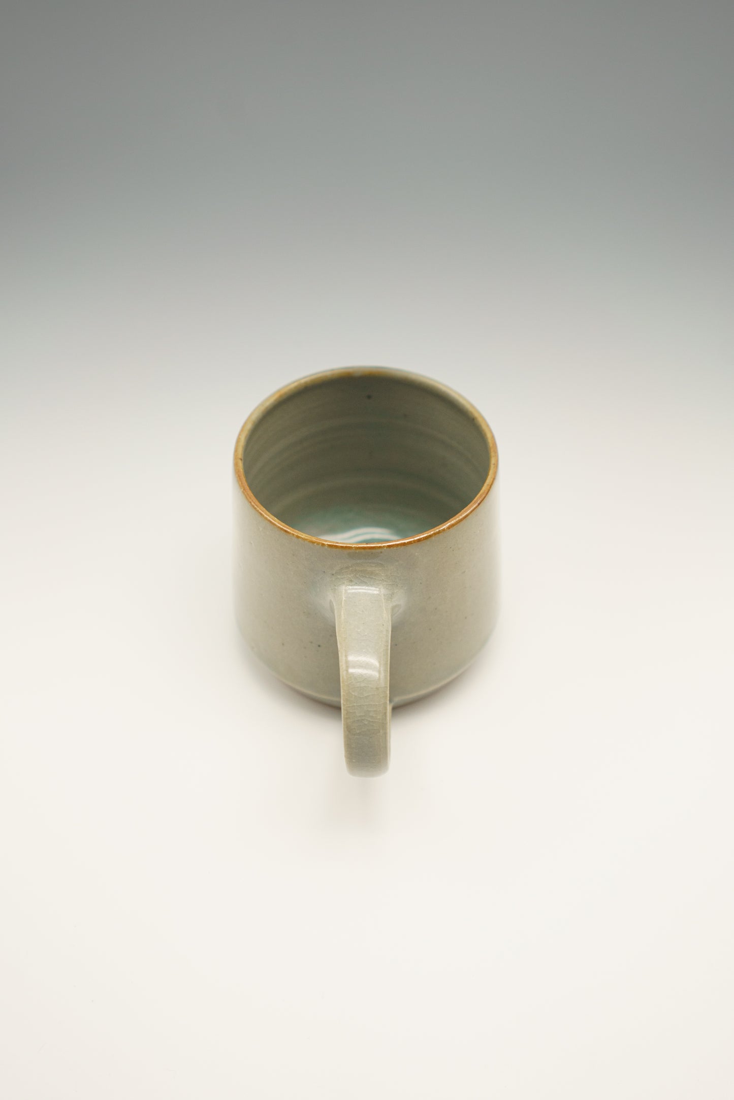 Strawberry Mug in Celadon