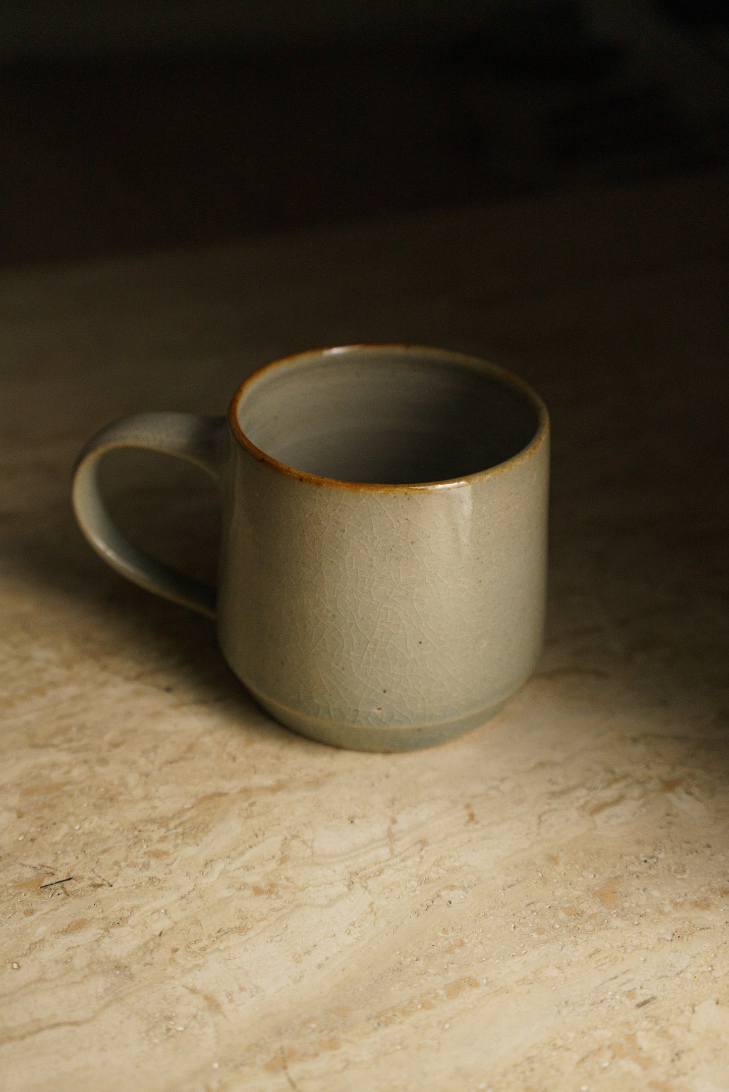 Strawberry Mug in Celadon