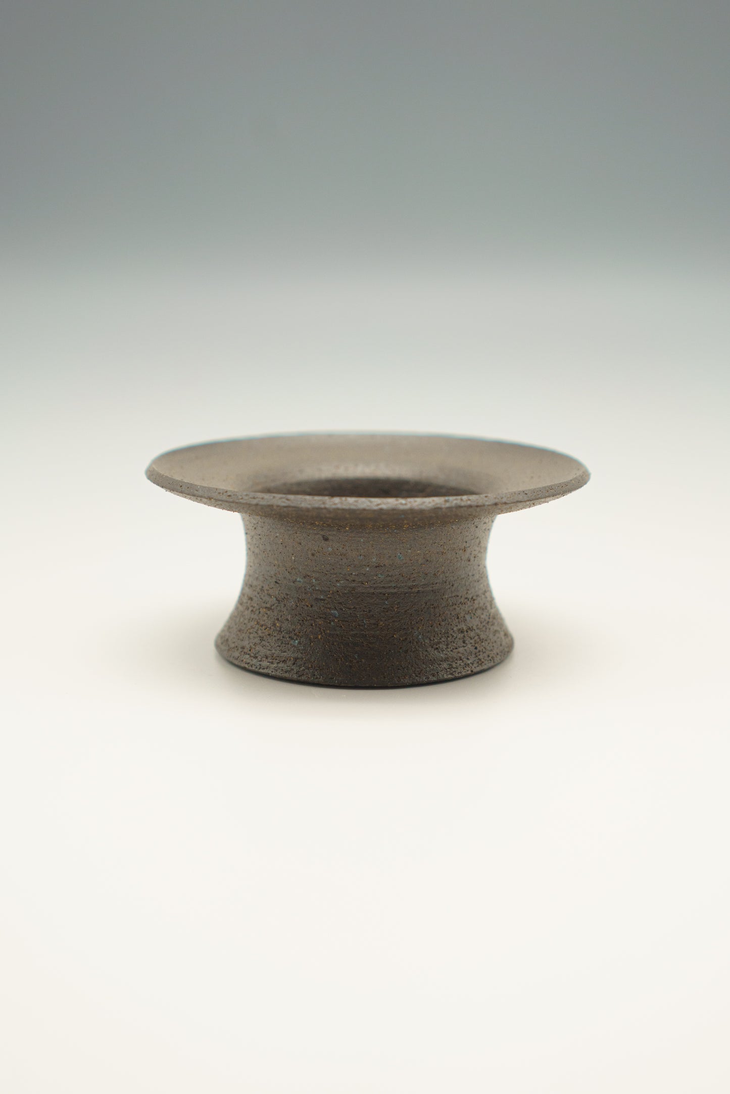 Pedestal Trinket Dish in Bare Clay