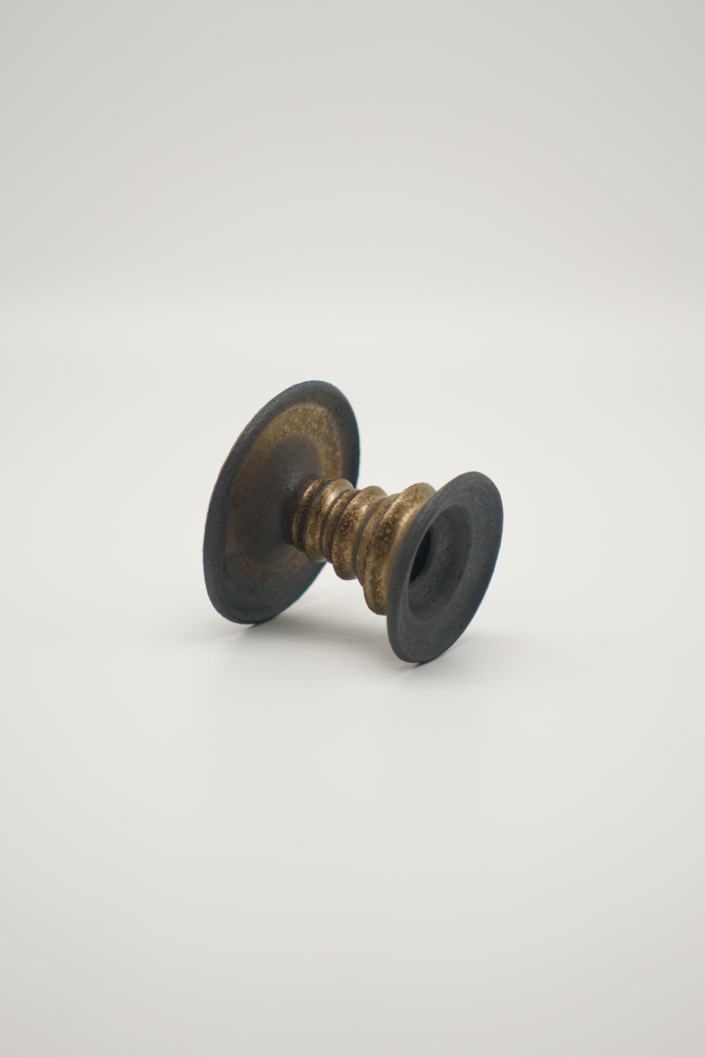 Metallic Bronze Candlestick (Two of Two)