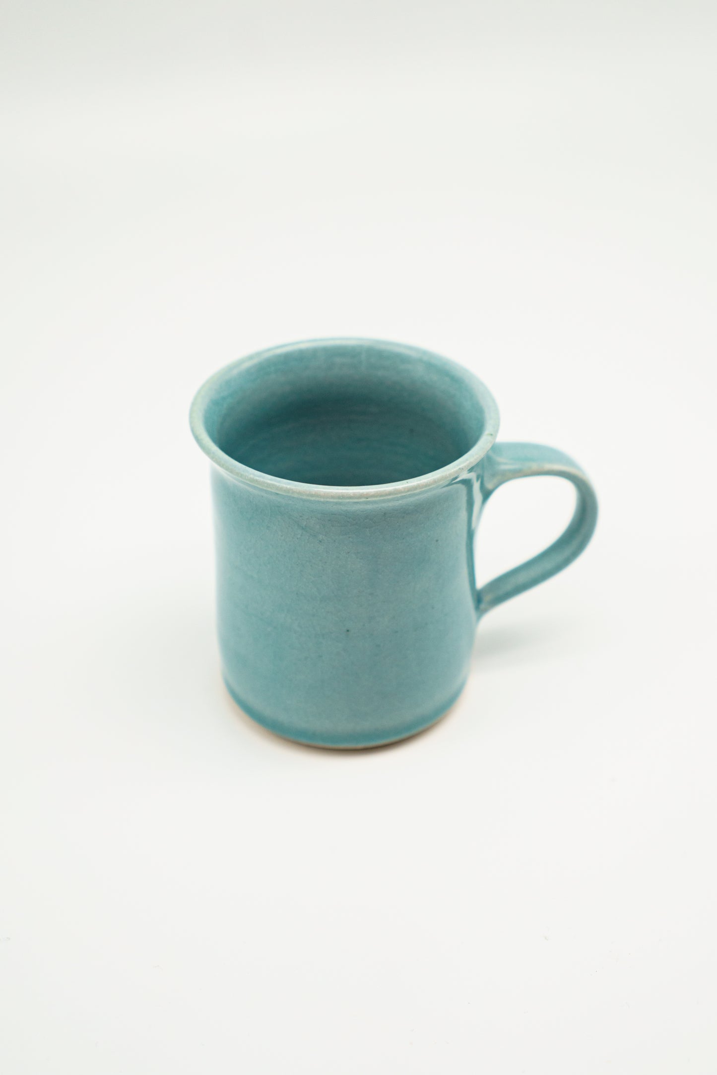 Flared Rim Mug in Turquoise