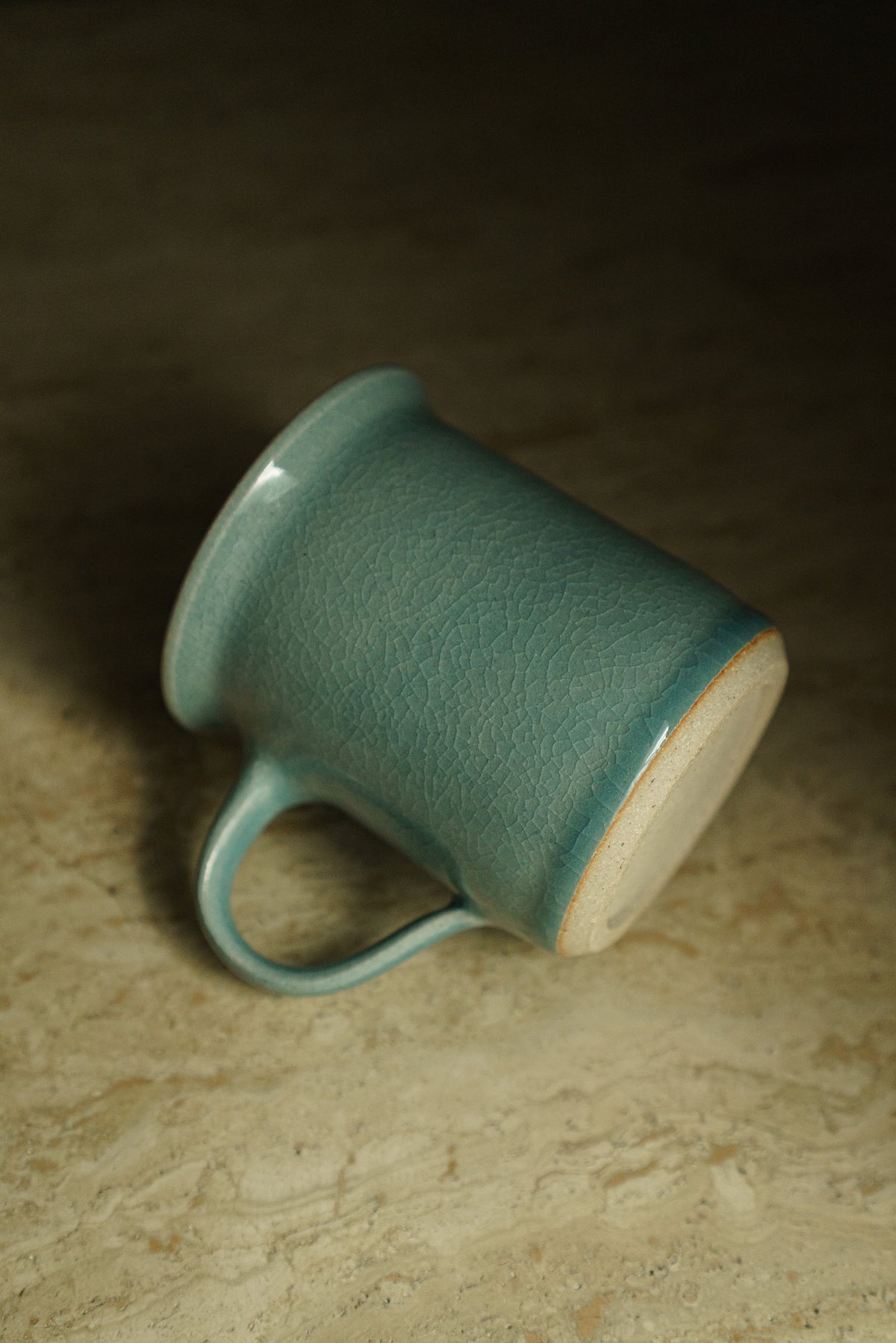 Flared Rim Mug in Turquoise