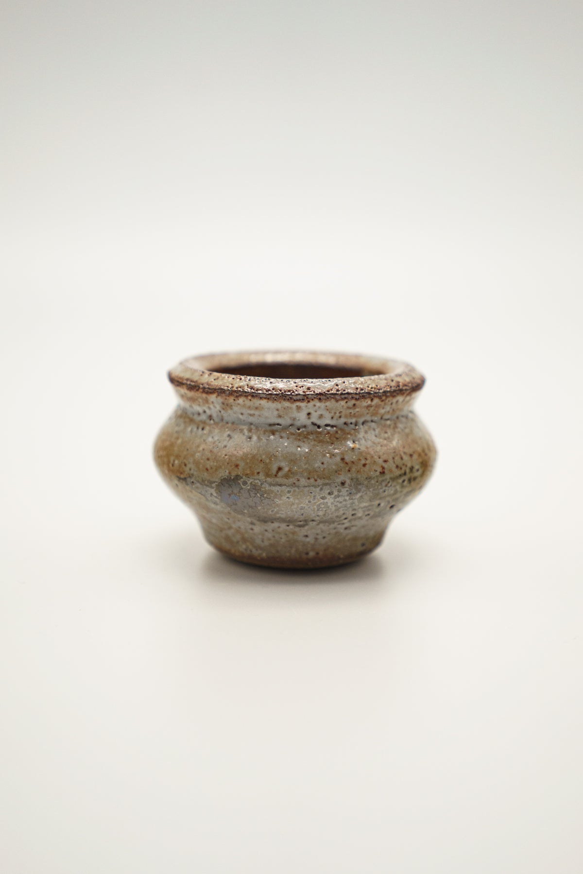 Mini Vase brushed with Manganese