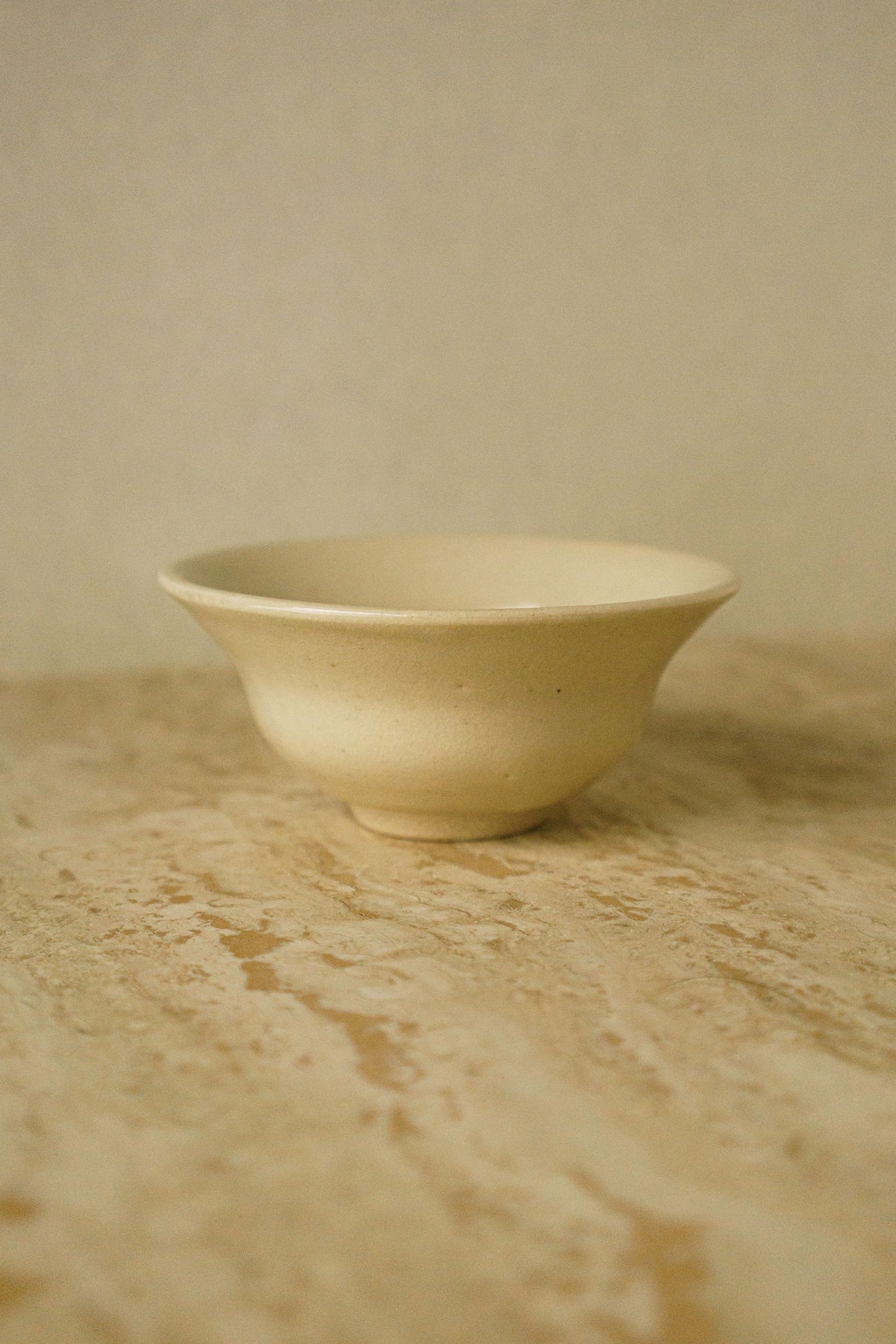 Flared Mouth Creamy Ice Cream Bowl