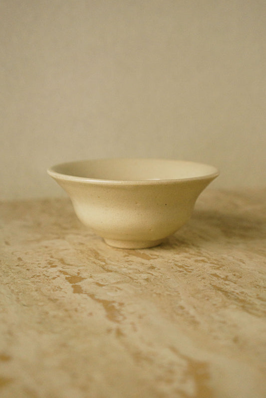 Flared Mouth Creamy Ice Cream Bowl