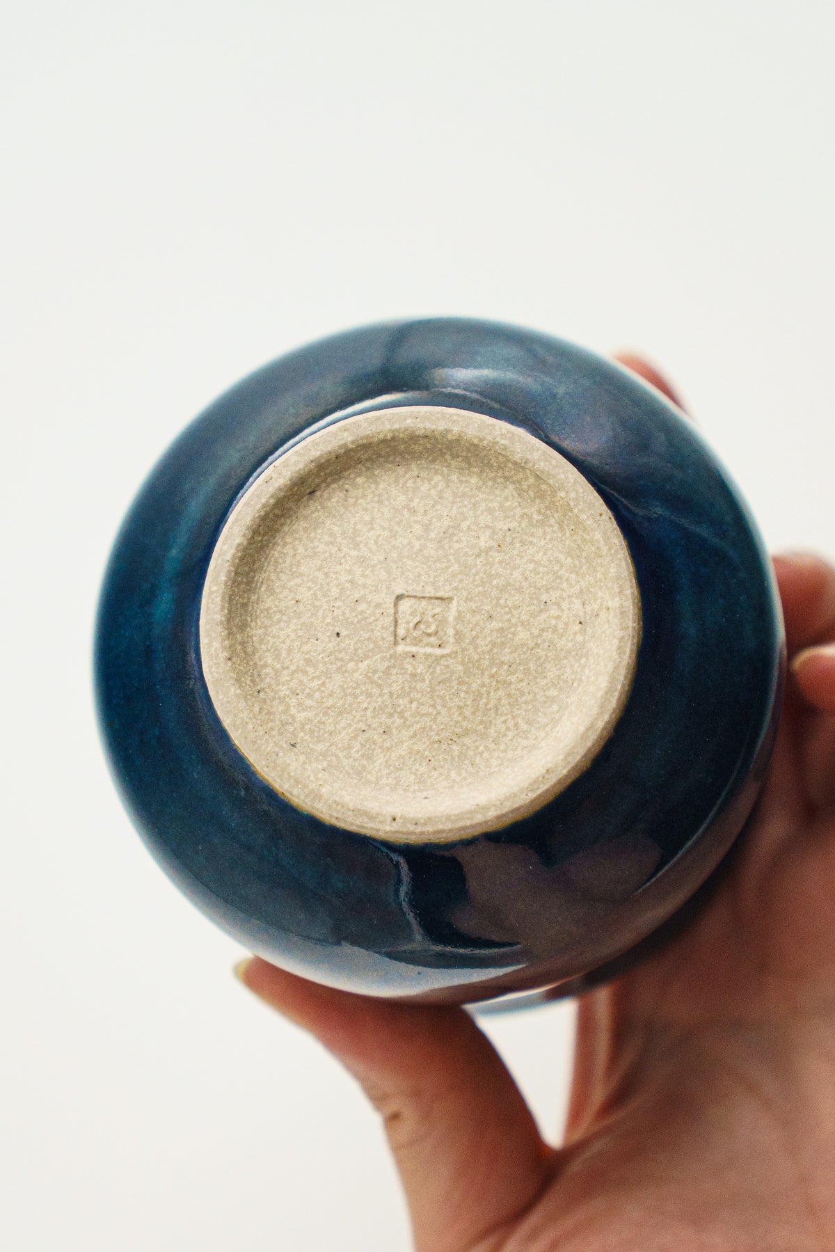 Teacup in Flambe Blue
