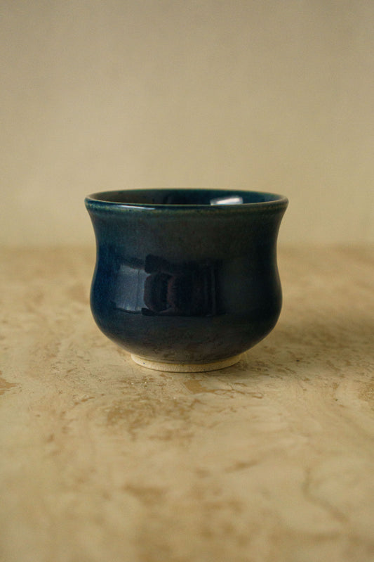Teacup in Flambe Blue